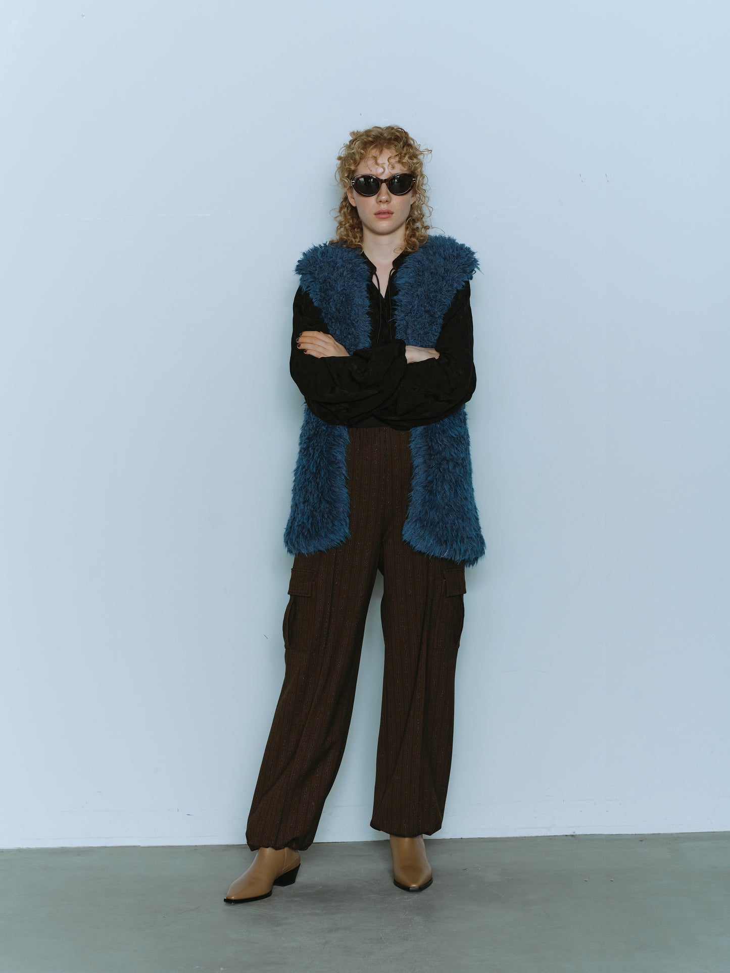 MILITARY LIKE STRIPE CARGO PANTS