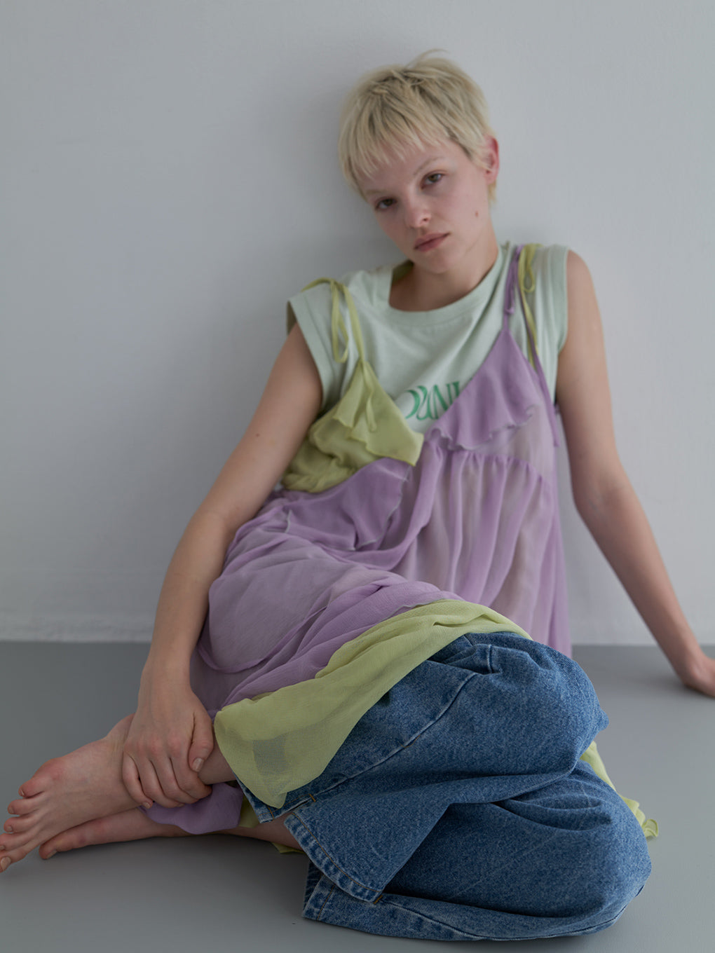 NOUNLESS BOTANICAL DYE TANK TOP