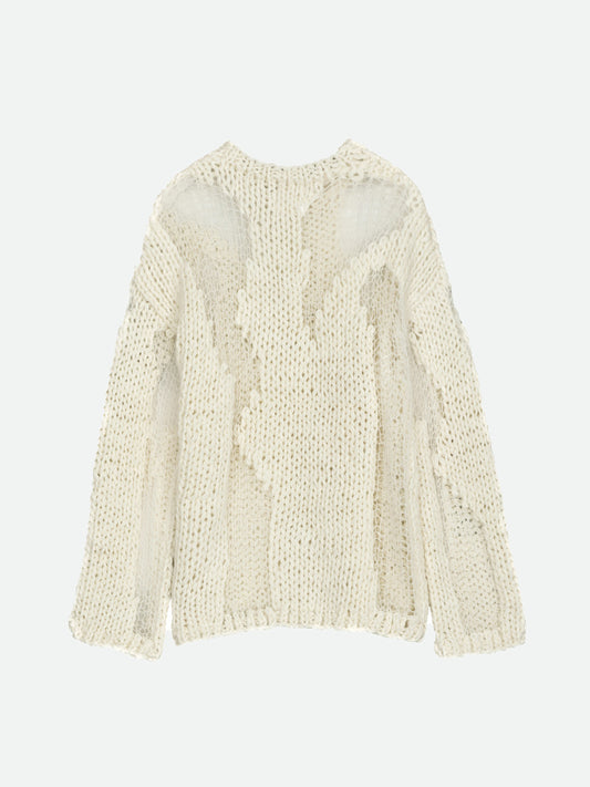 TWO YARN INTARSIA KNIT