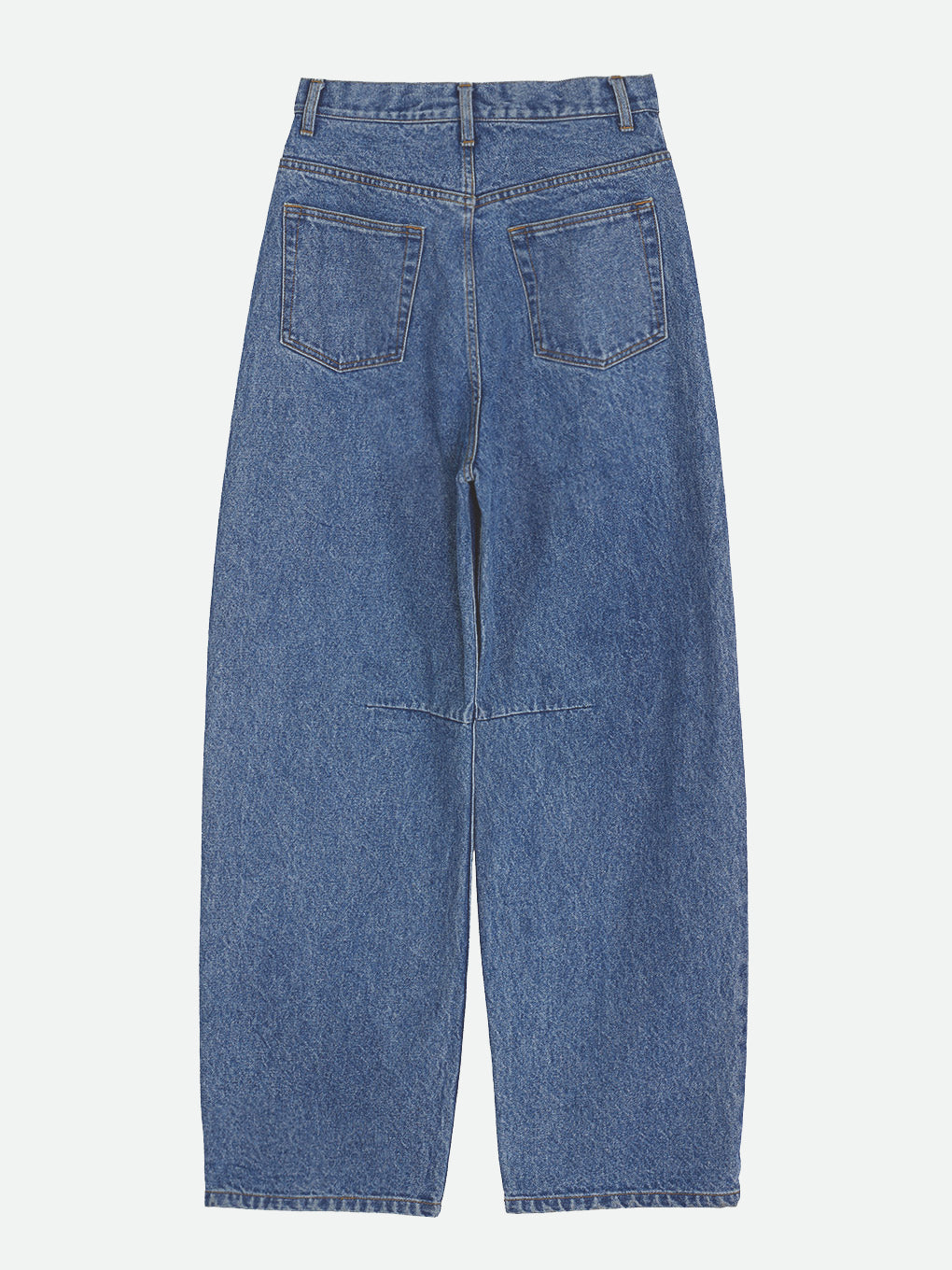 ORGANIC COTTON ROUND DENIM PANTS