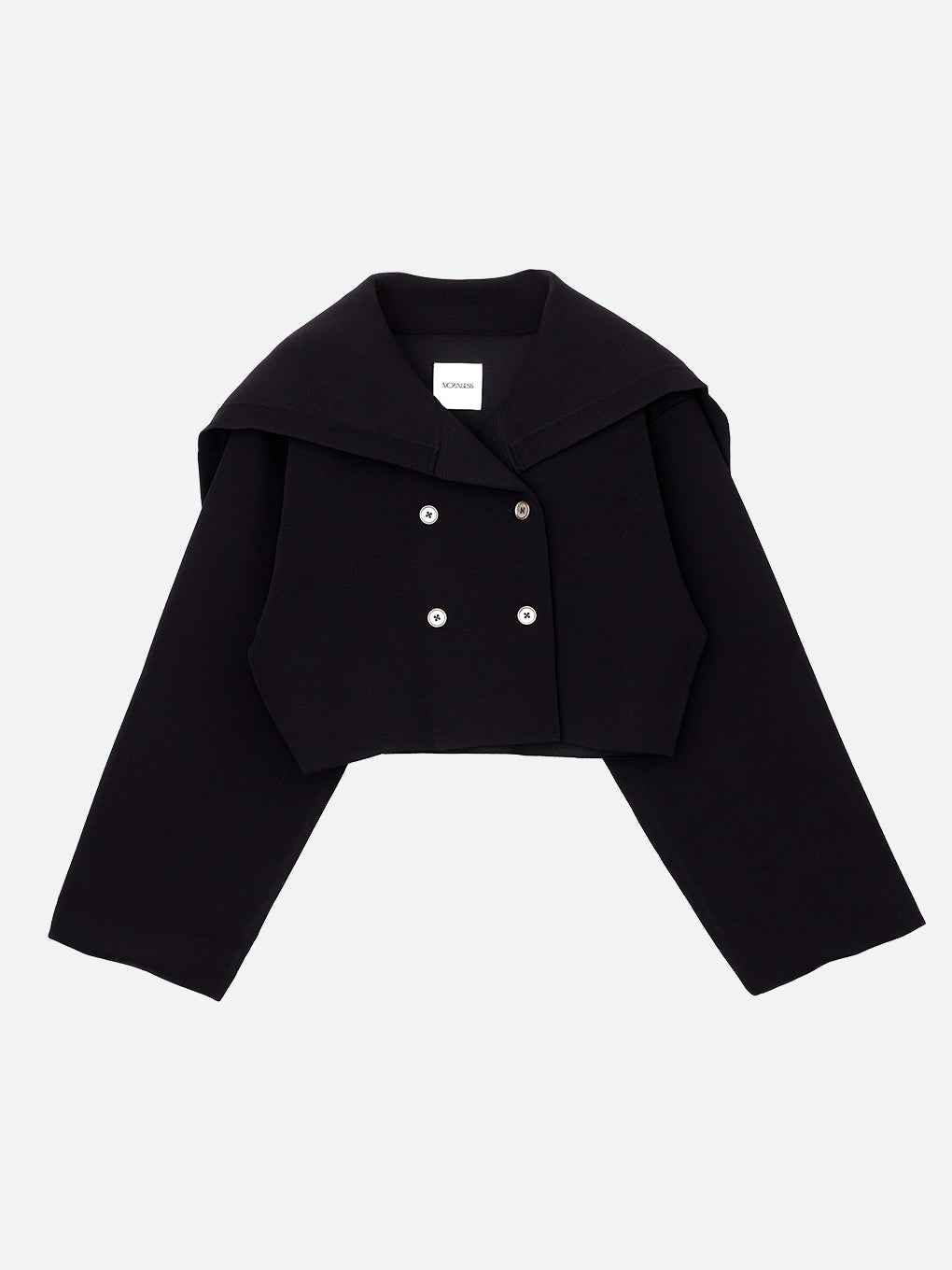 SHORT SAILOR KNIT JACKET