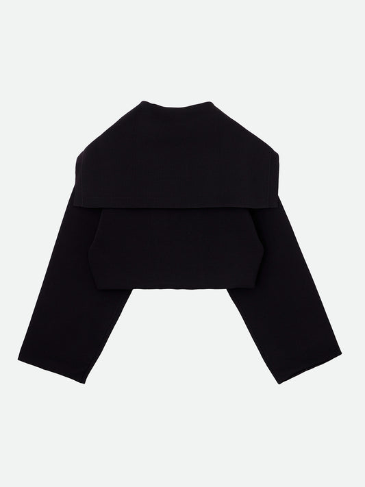 SHORT SAILOR KNIT JACKET