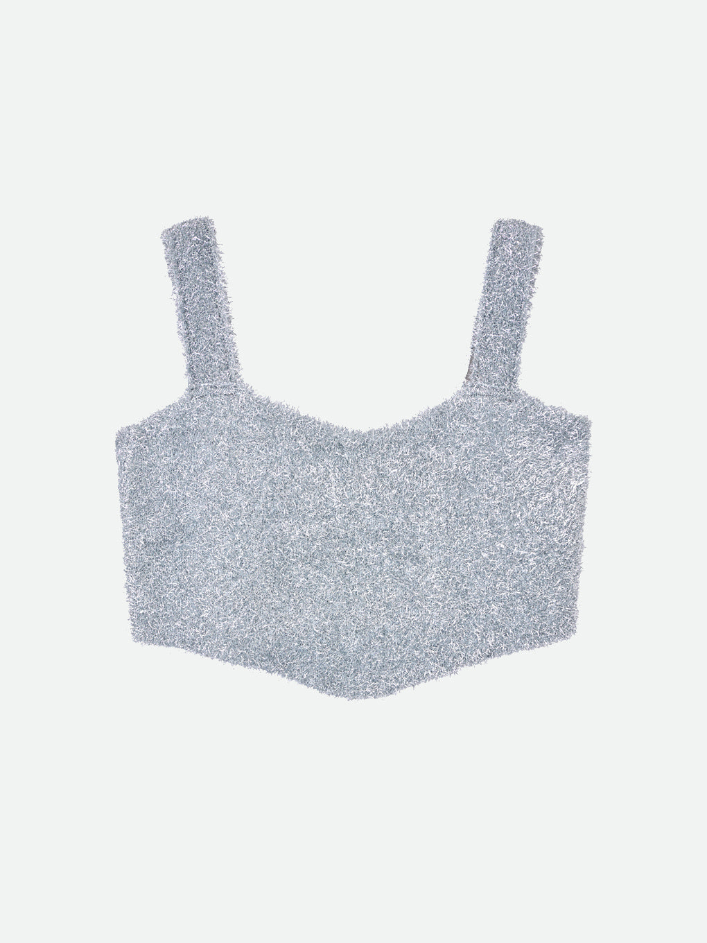GLITTER KNIT BUSTIER