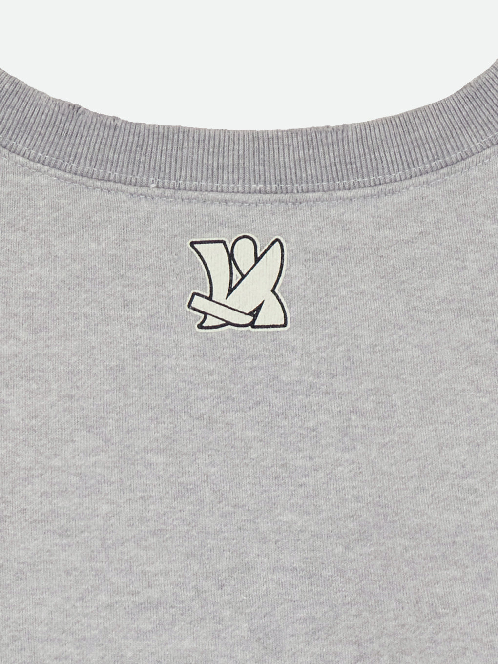 NOUNLESS CUT OFF LOGO SWEAT