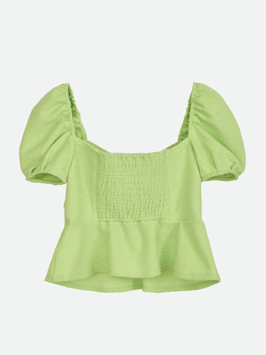 POOFY TOWEL LIKE MINI TOP