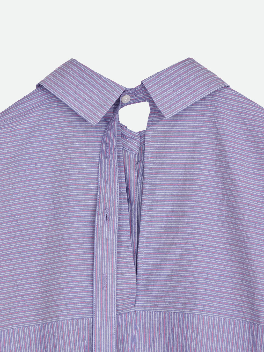 WRINKLE STRIPE MANY WAY SHIRTS
