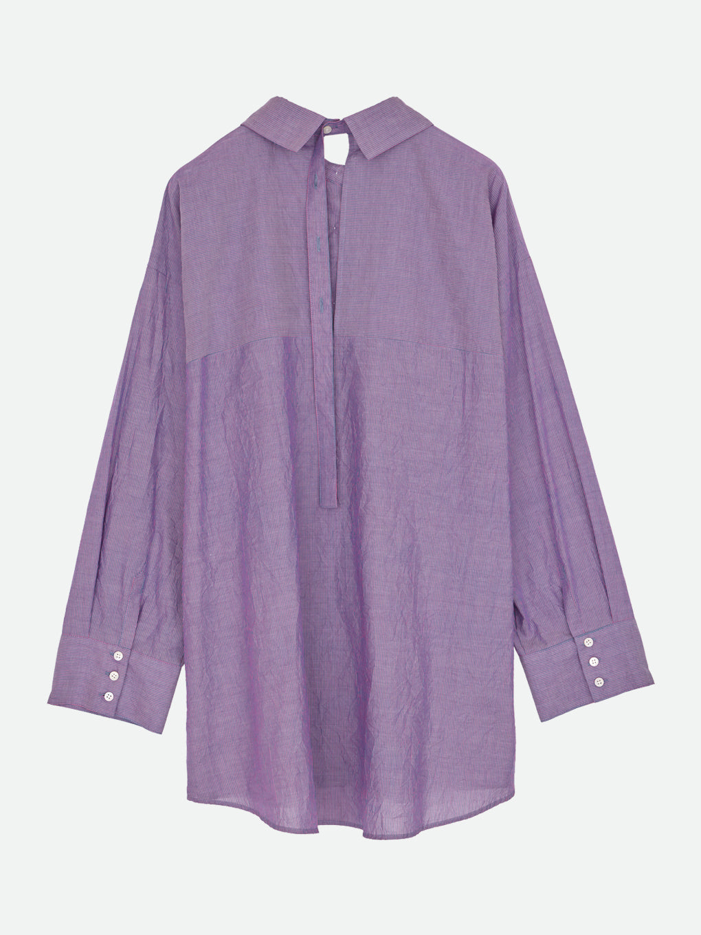 WRINKLE STRIPE MANY WAY SHIRTS