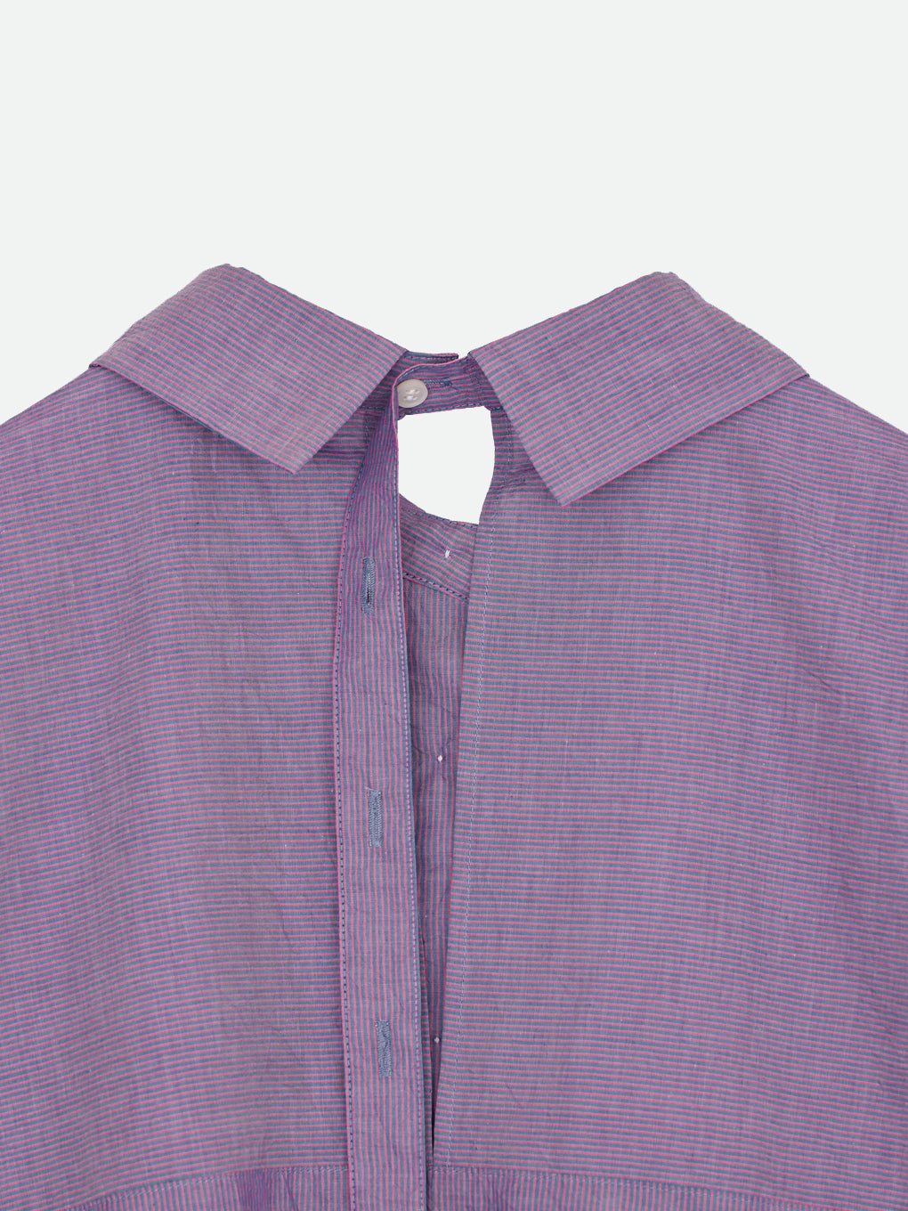 WRINKLE STRIPE MANY WAY SHIRTS