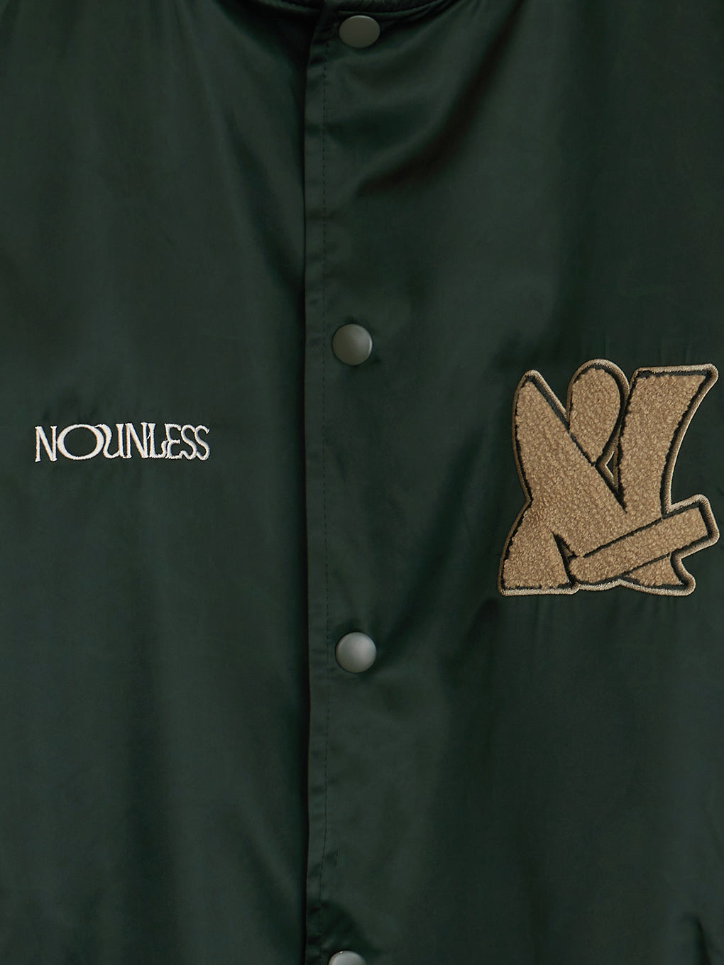 NOUNLESS NYLON STADIUM JUMPER