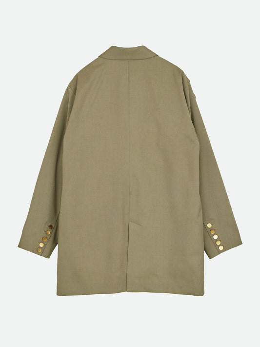 SHOULDER SLIT BLAZER JACKET