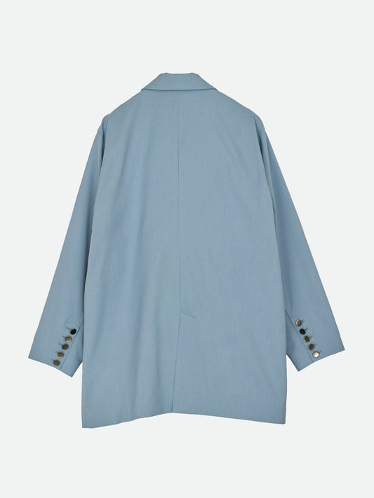 SHOULDER SLIT BLAZER JACKET