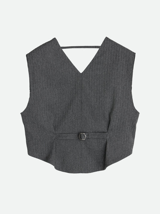 RETRO PADDED VEST JACKET