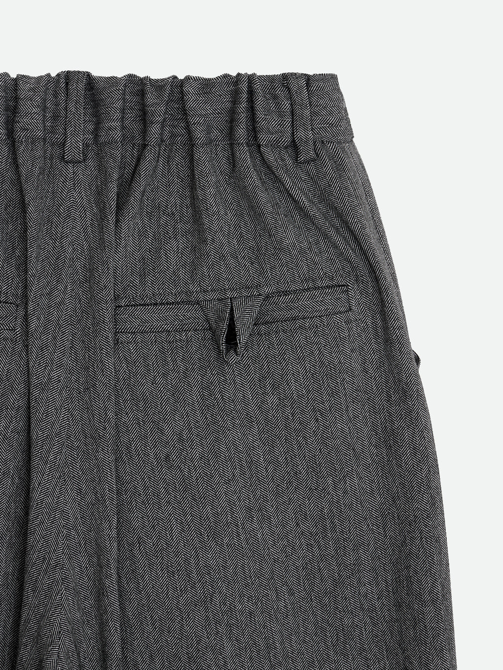 RETRO ROUND SLIT PANTS