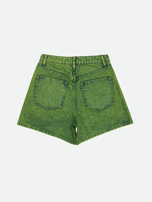 VINTAGE LIKE DENIM SHORT PANTS