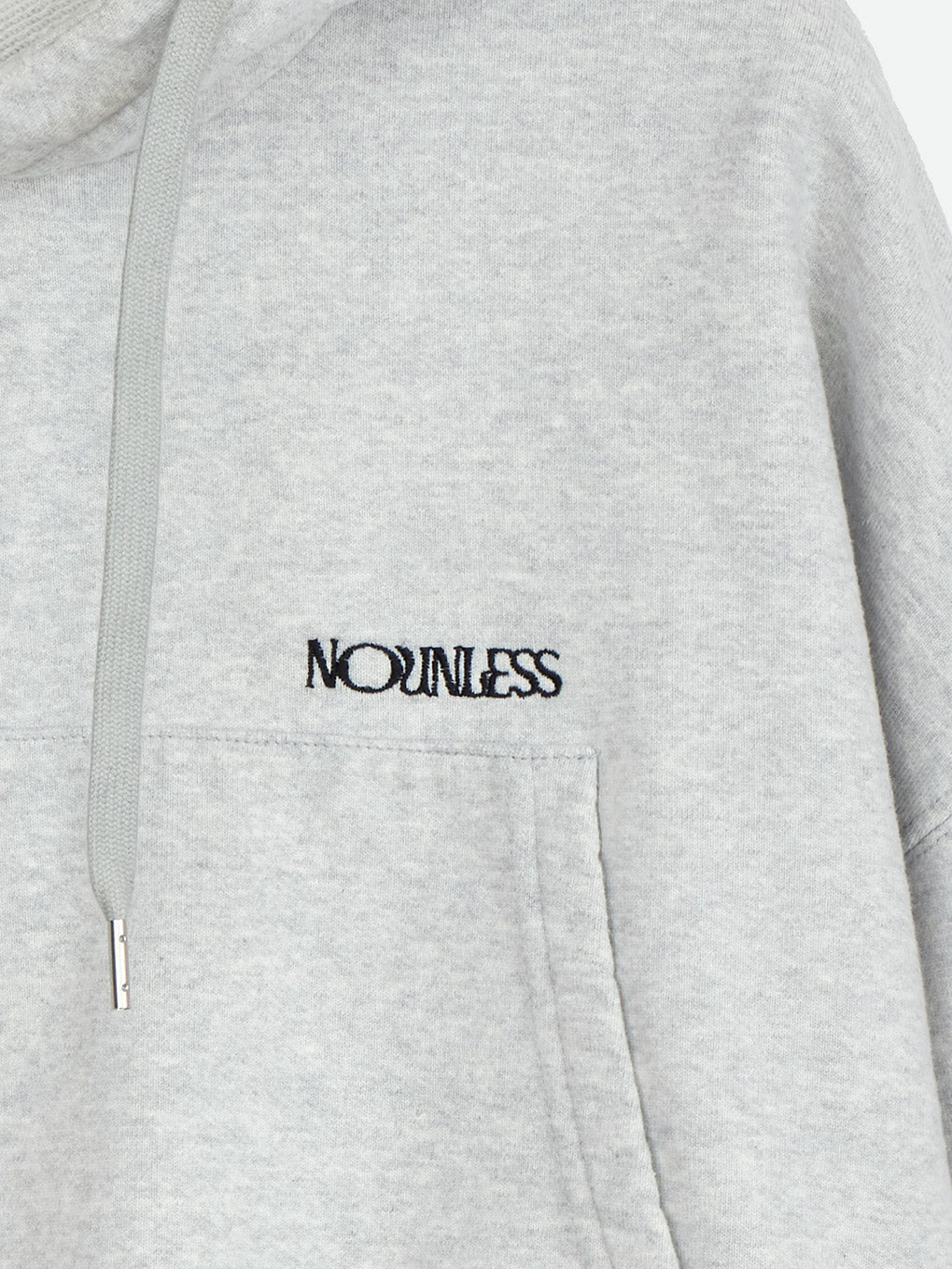 NOUNLESS SHORT HOODIE TOPS