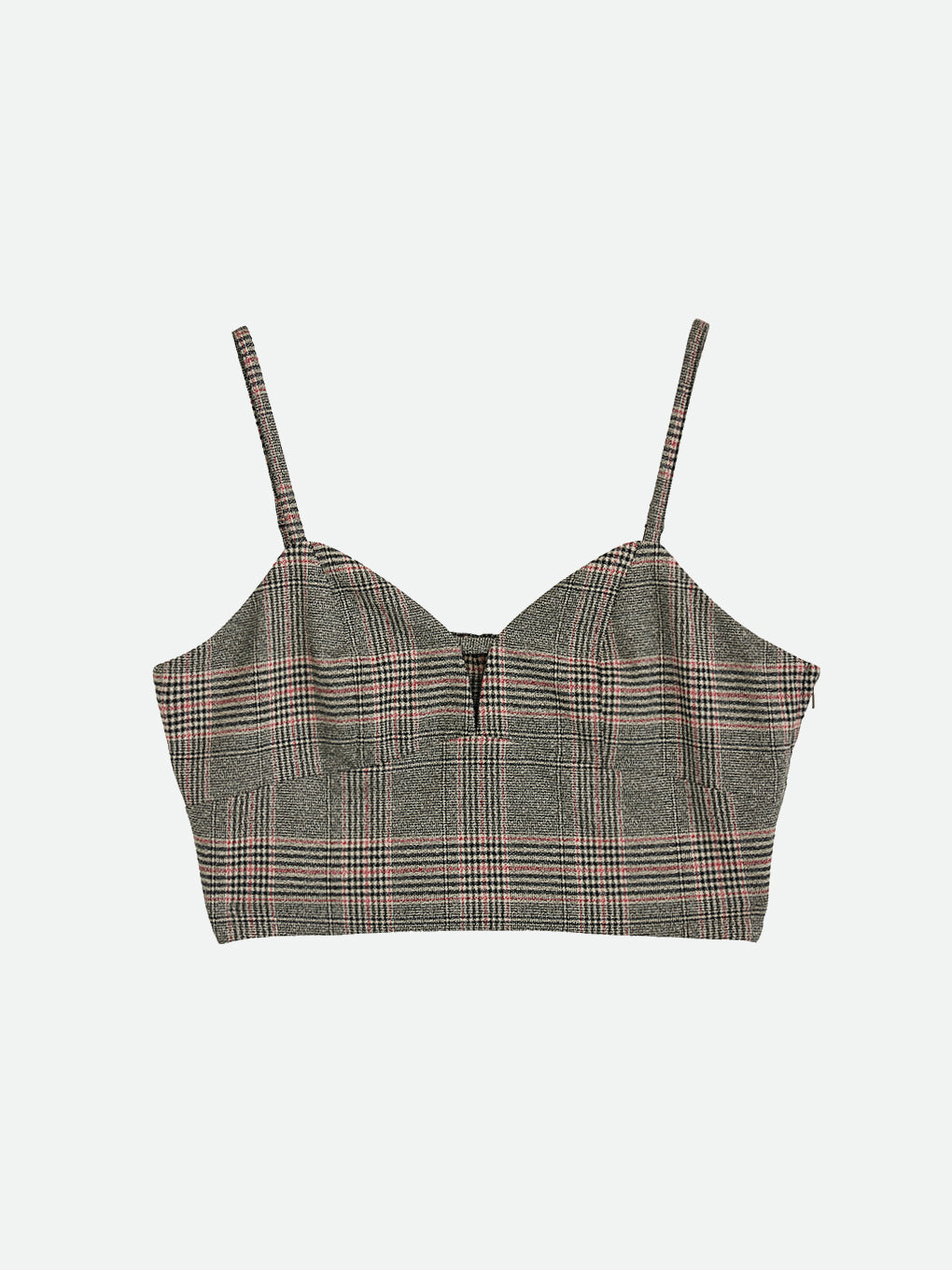 CHECK BRA BUSTIER