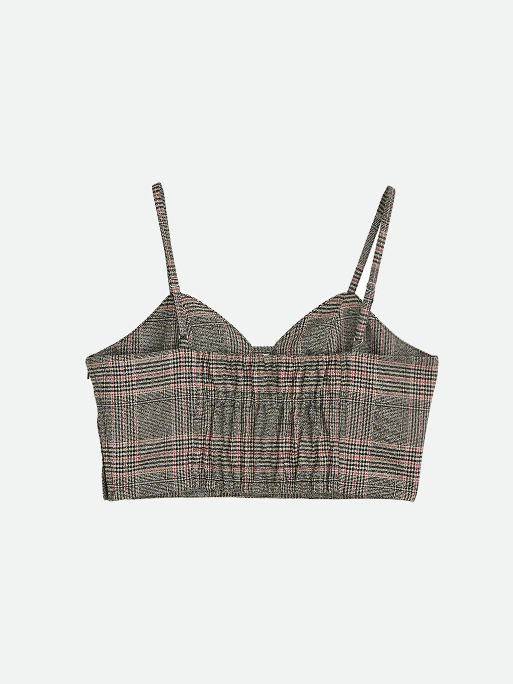 CHECK BRA BUSTIER