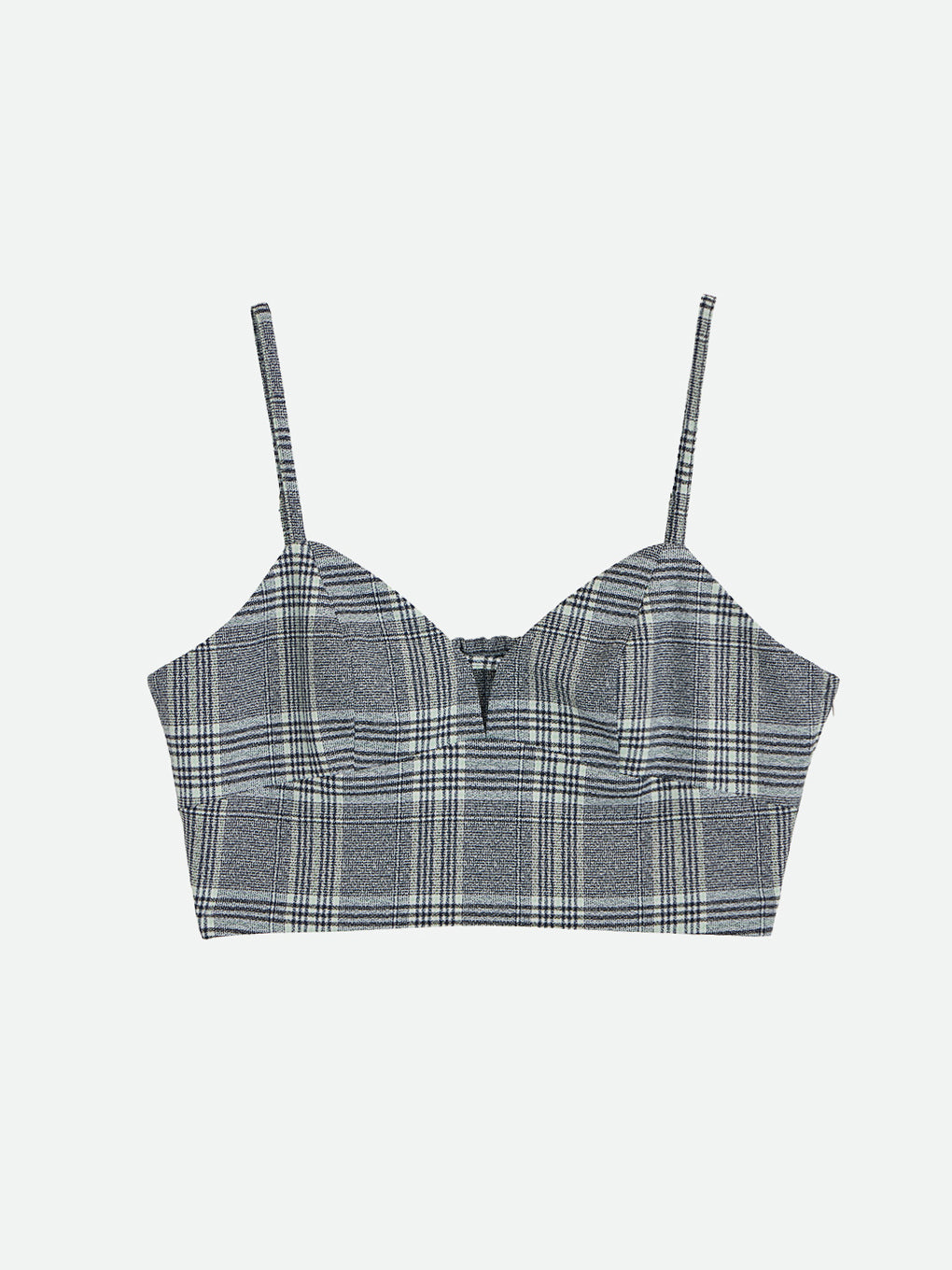 CHECK BRA BUSTIER