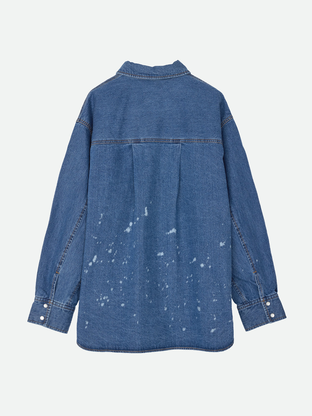 DENIM DISCHARGE PRINTHING SHIRTS