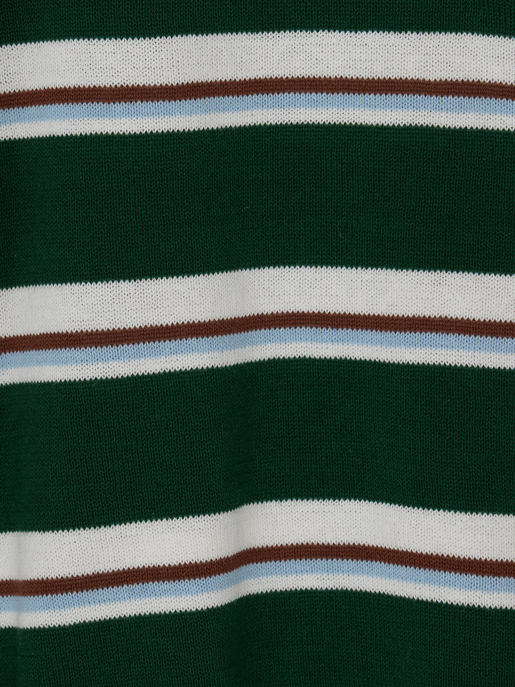 NL BORDER GRUNGE BIG POLO KNIT
