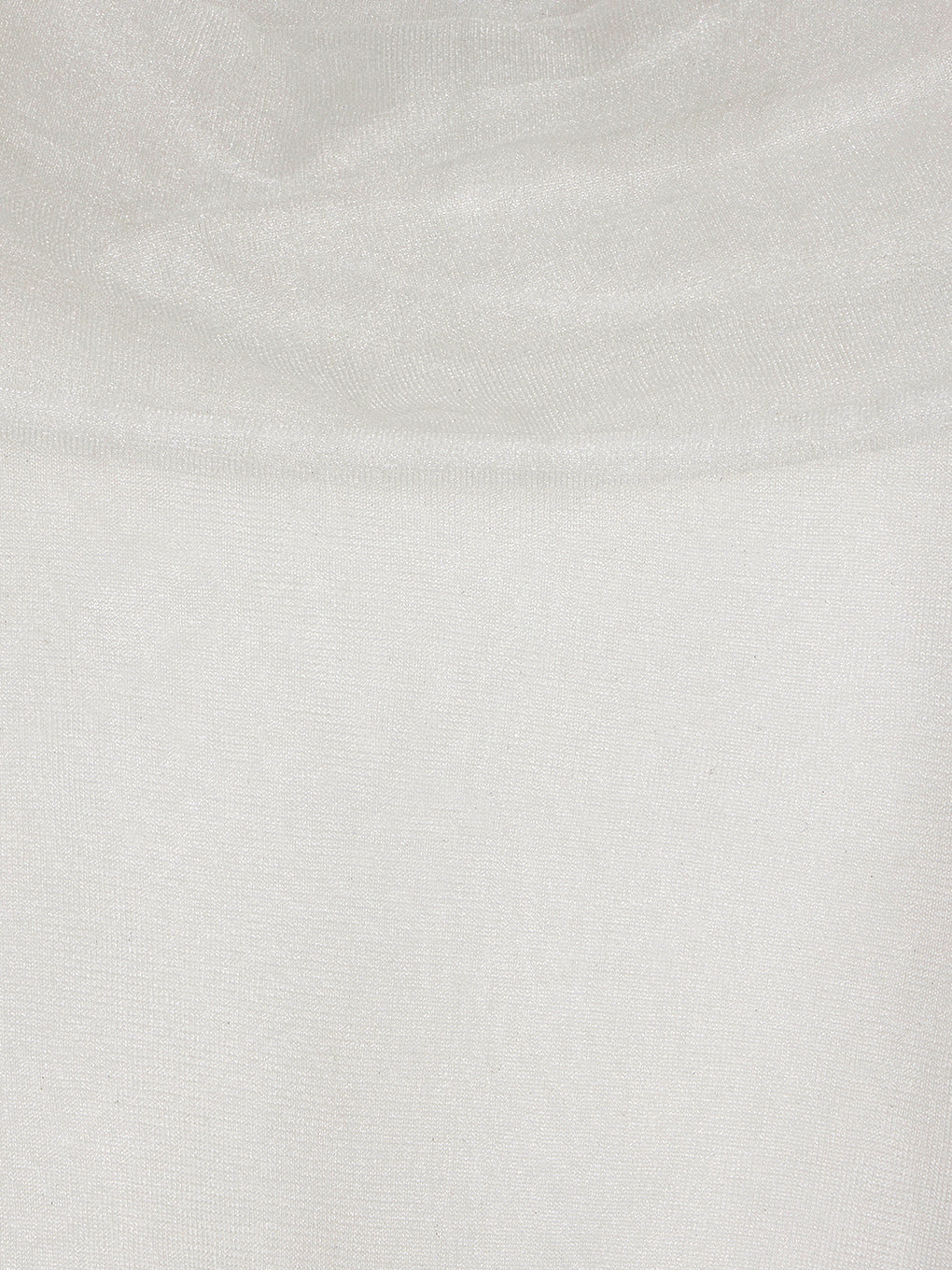 SHEER OFF SHOULDER KNIT