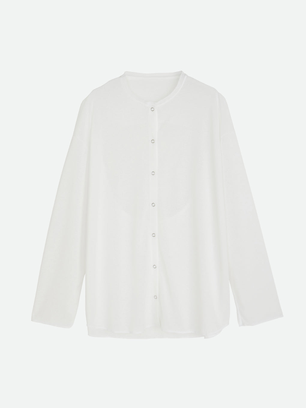 BACK HOLE LOOSE CARDIGAN