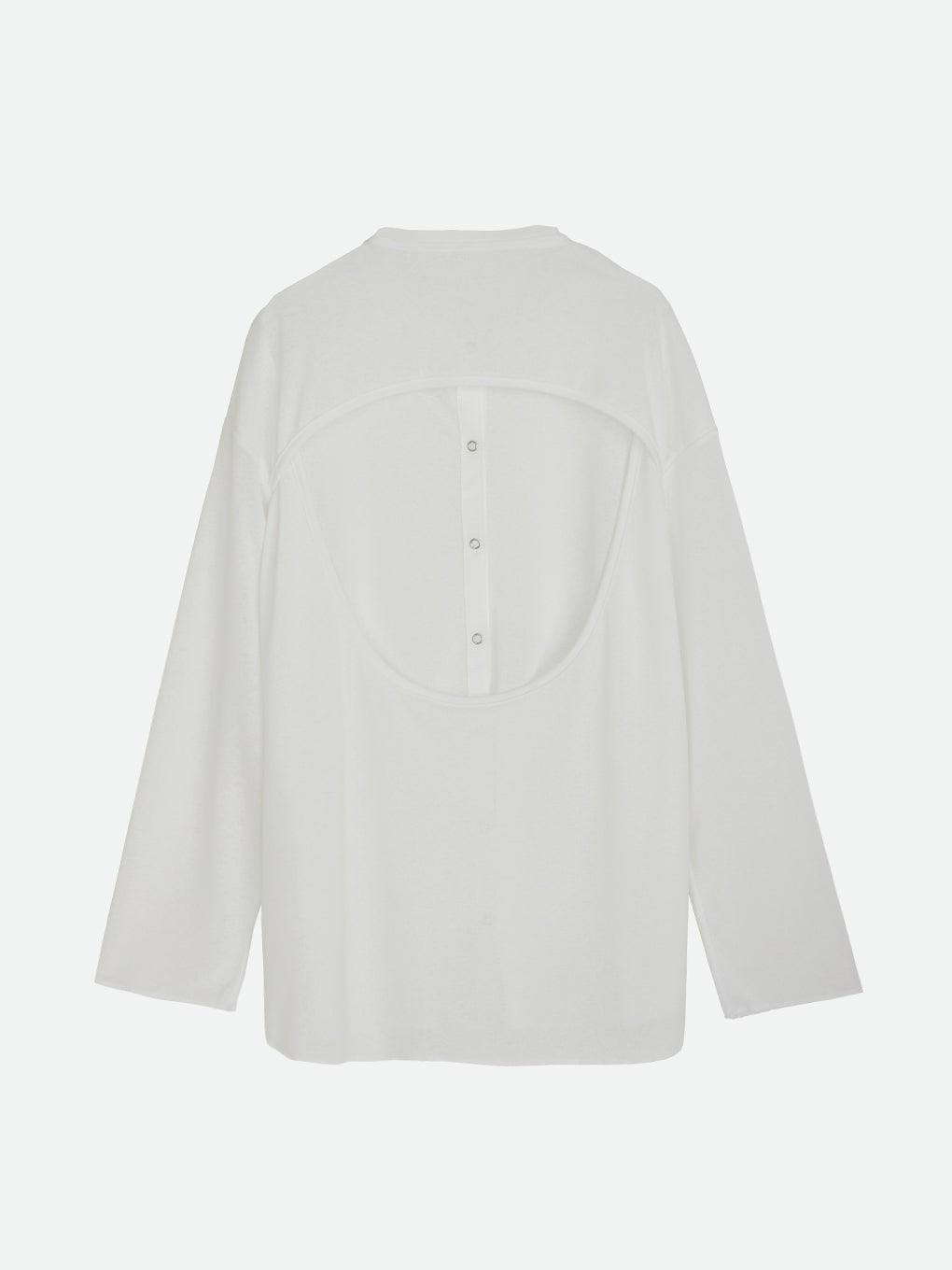 BACK HOLE LOOSE CARDIGAN