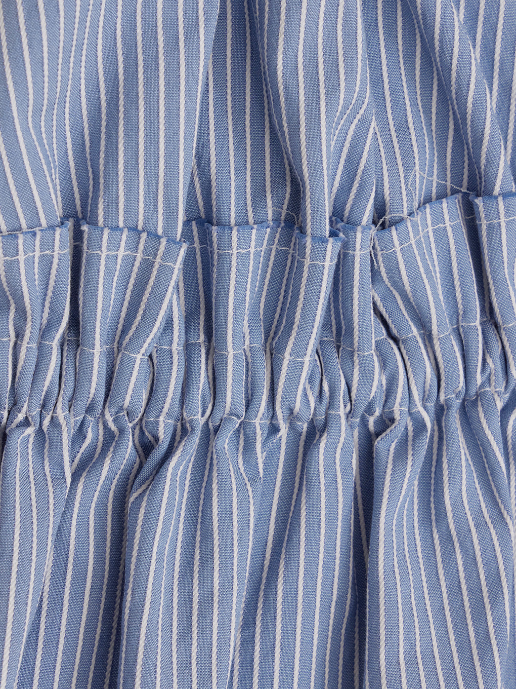 STRIPE GATHER BUSTIER TOPS