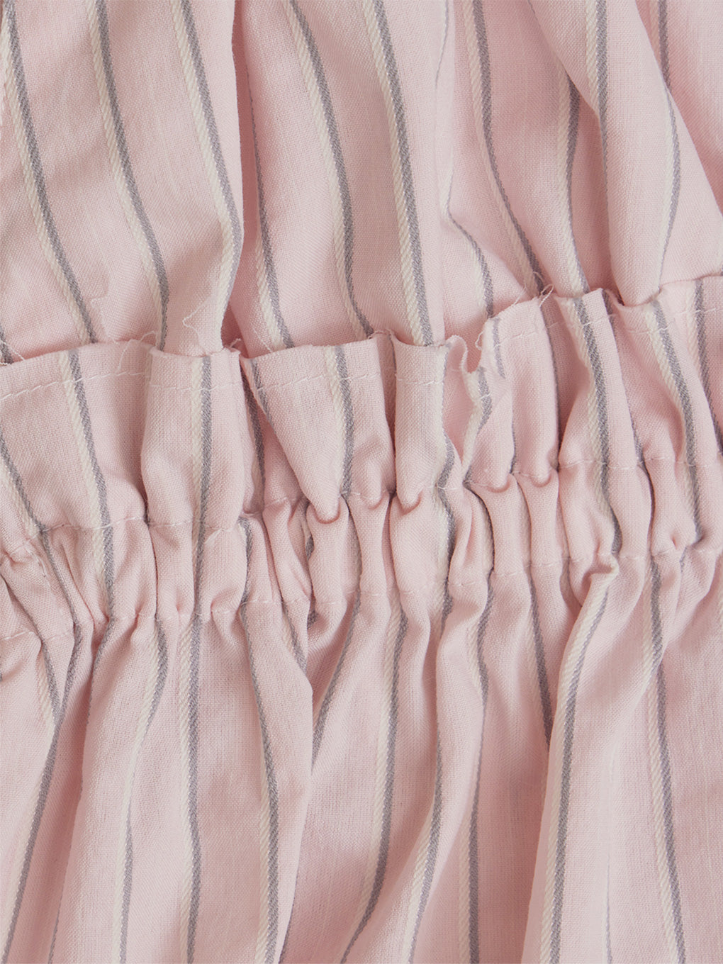 STRIPE GATHER BUSTIER TOPS