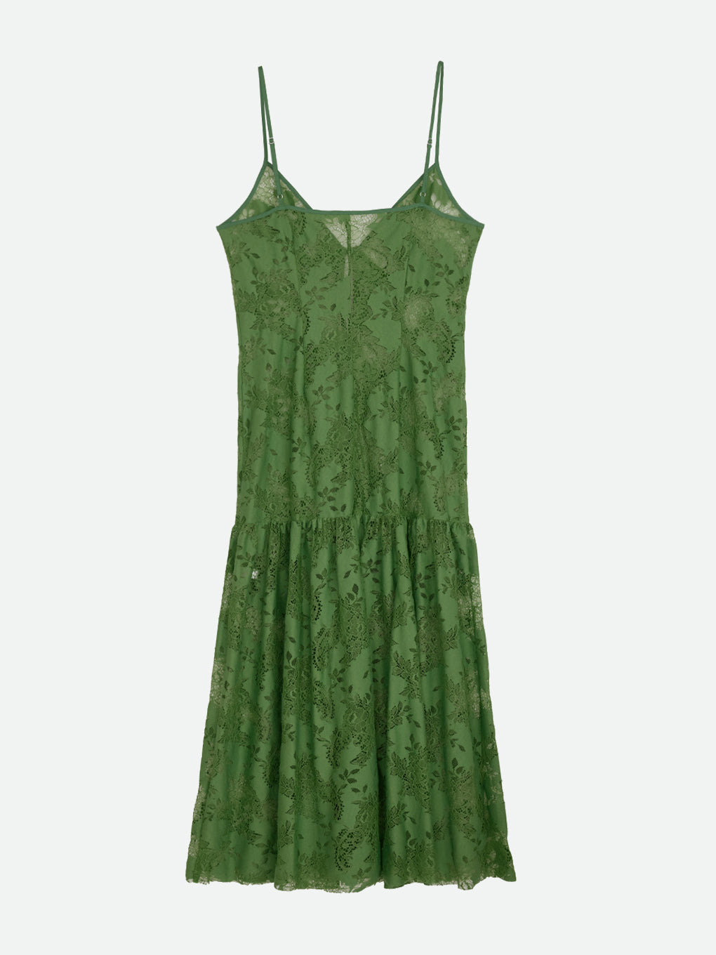 VINTAGE LIKE LACE DRESS WITH SCARF