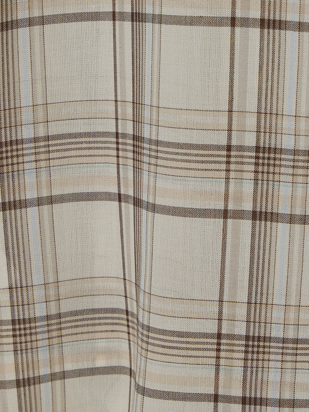 SHEER CHECK HALF SLEEVE JACKET