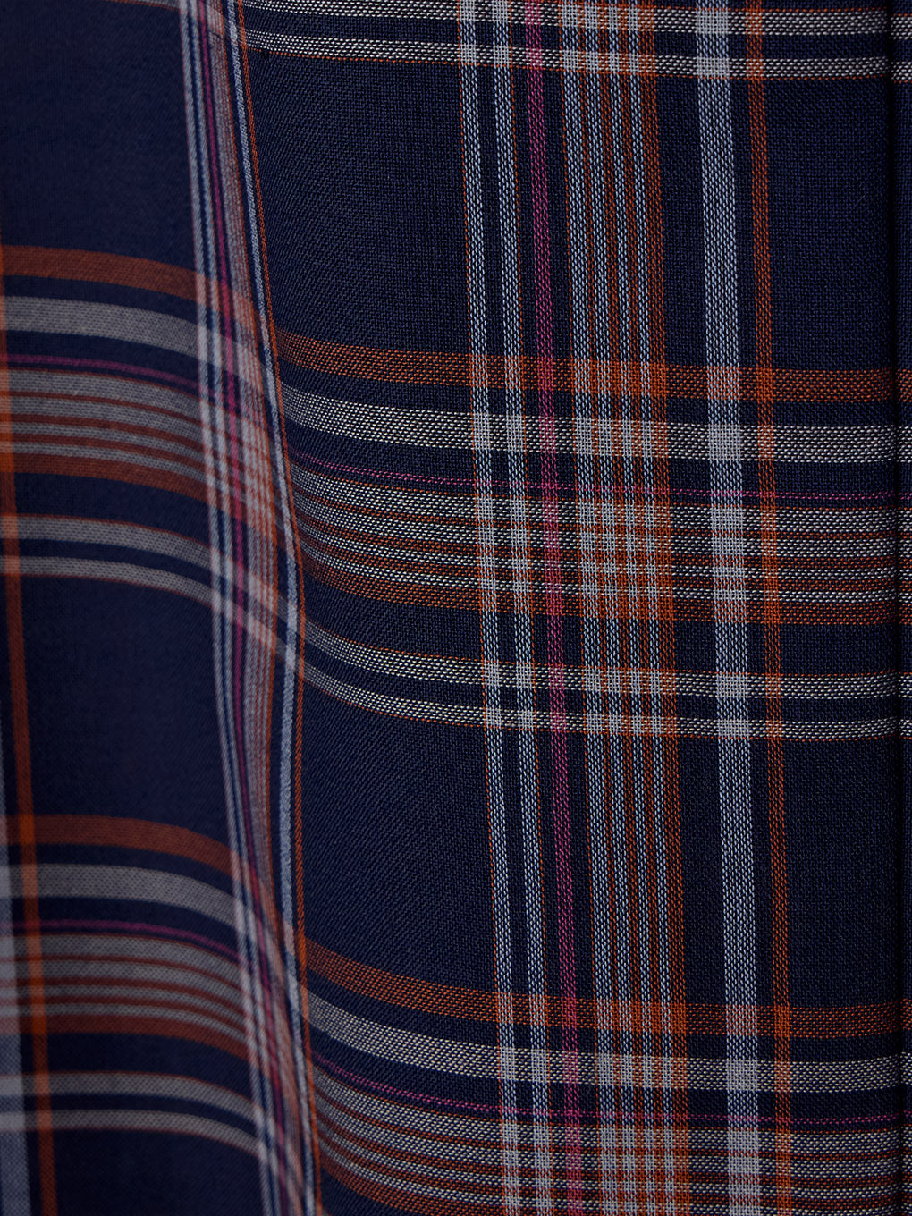 SHEER CHECK HALF SLEEVE JACKET