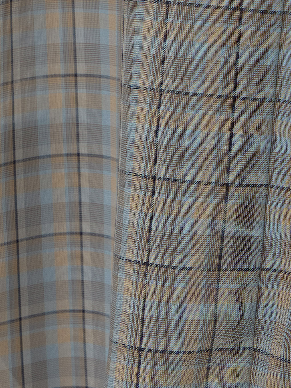 SHEER CHECK HALF SLEEVE JACKET