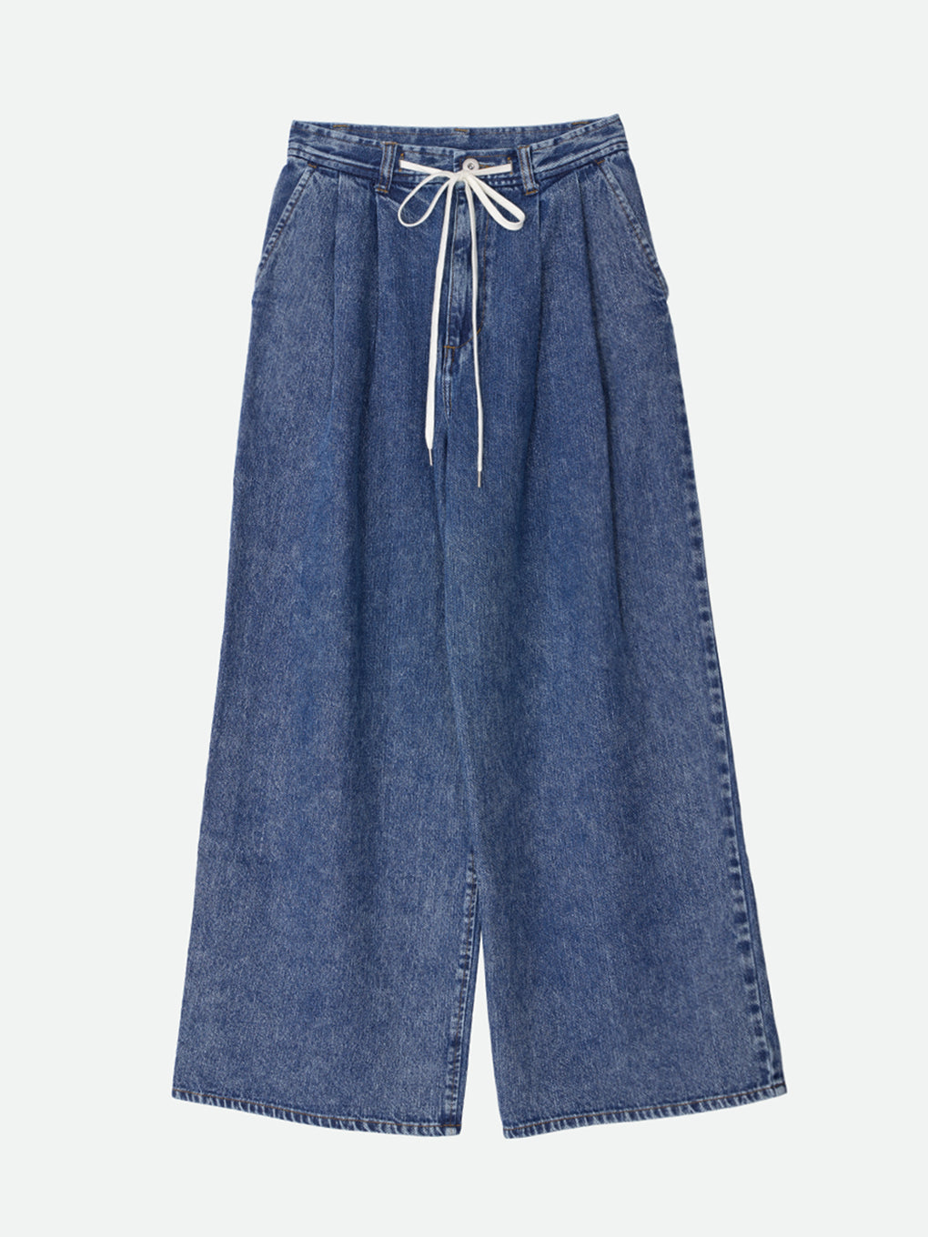 AGING LIKE WIDE DENIM PANTS