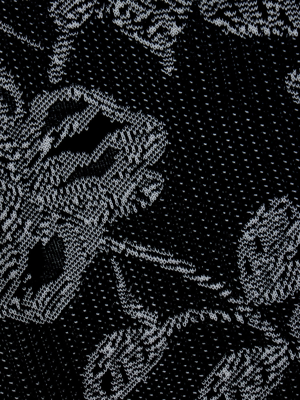 JACQUARD KNIT SHORT PANTS