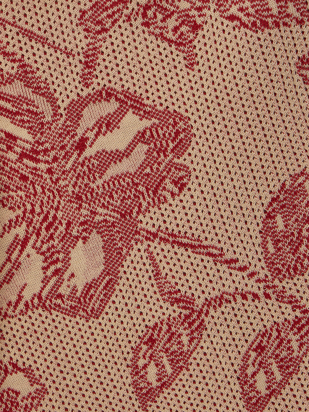 JACQUARD KNIT SHORT PANTS