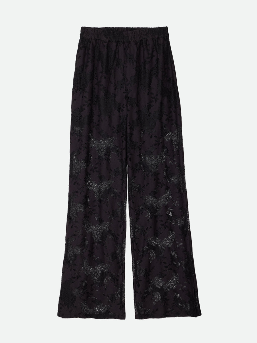 VINTAGE LIKE LACE SLIT PANTS