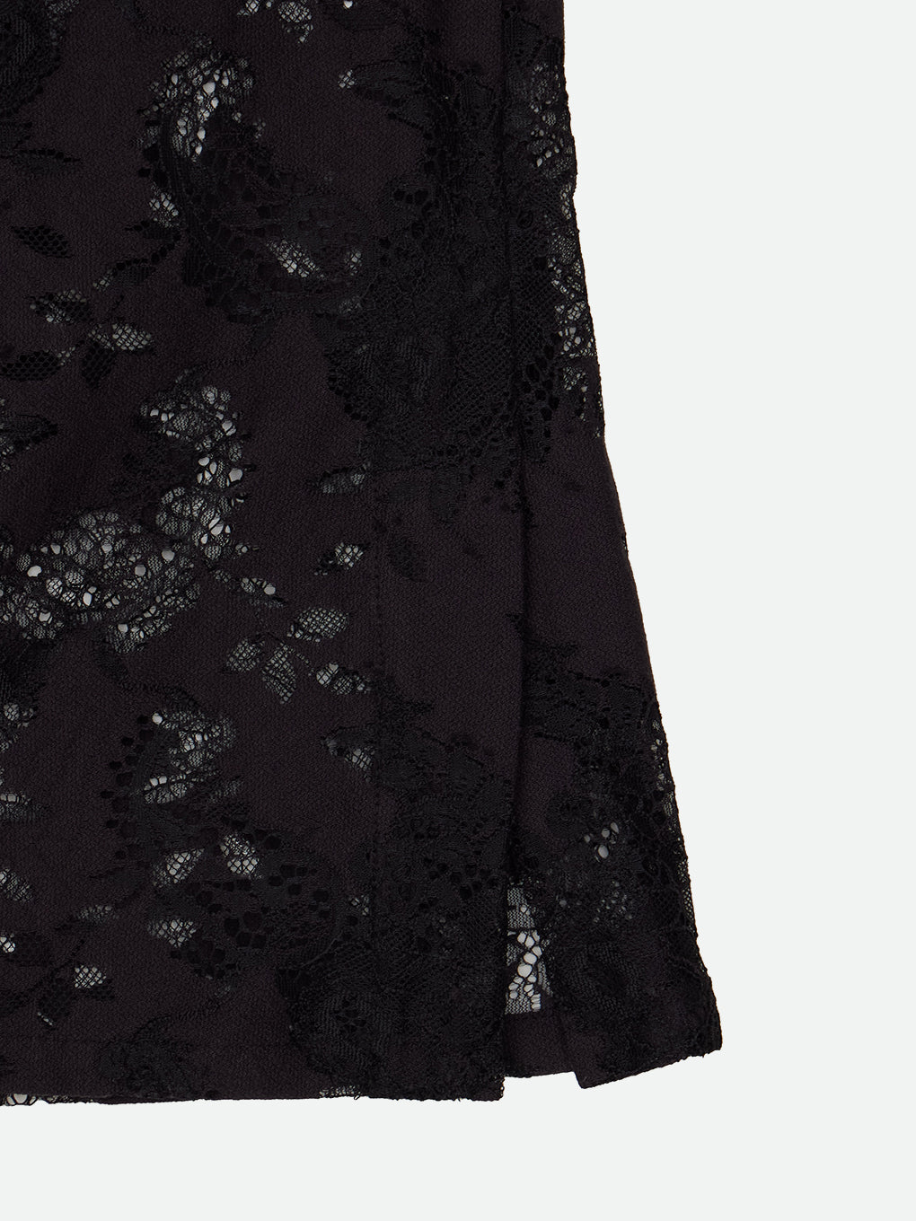 VINTAGE LIKE LACE SLIT PANTS