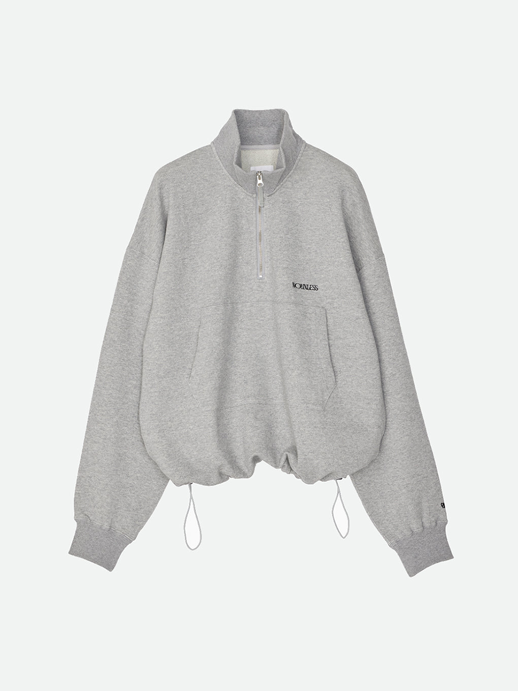 NOUNLESS HALF ZIP SWEAT TOPS
