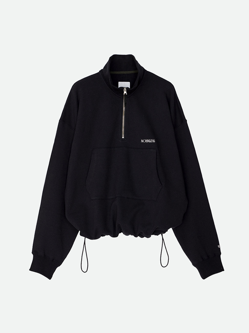 NOUNLESS HALF ZIP SWEAT TOPS