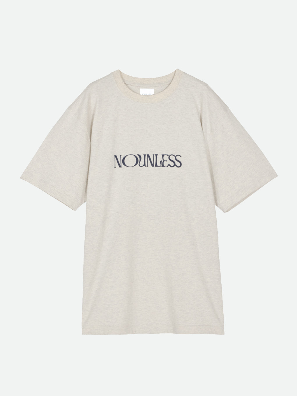 NOUNLESS 25ss BIG OVER PRINT TEE