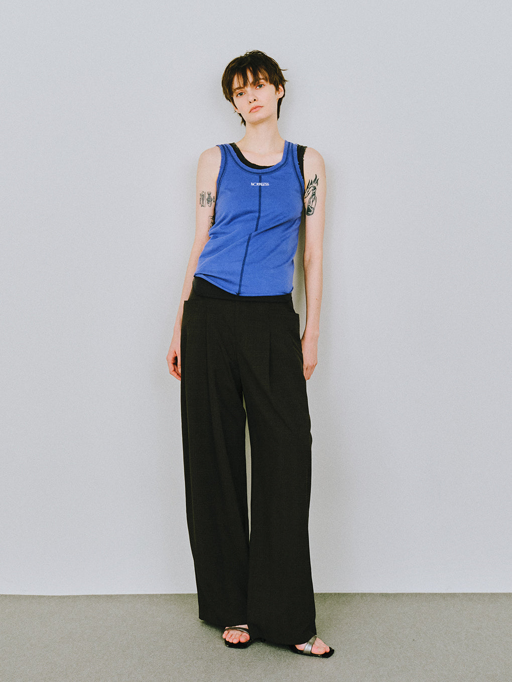 NL 2WAY LOGO MARK TANK TOP