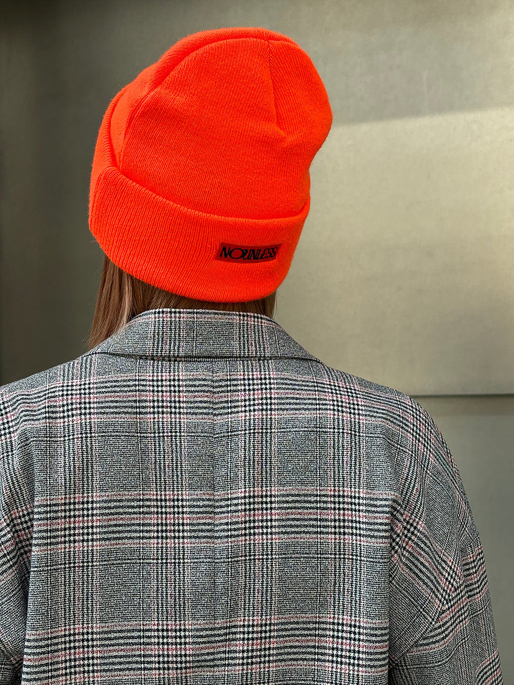 NOUNLESS ROLL UP KNIT CAP