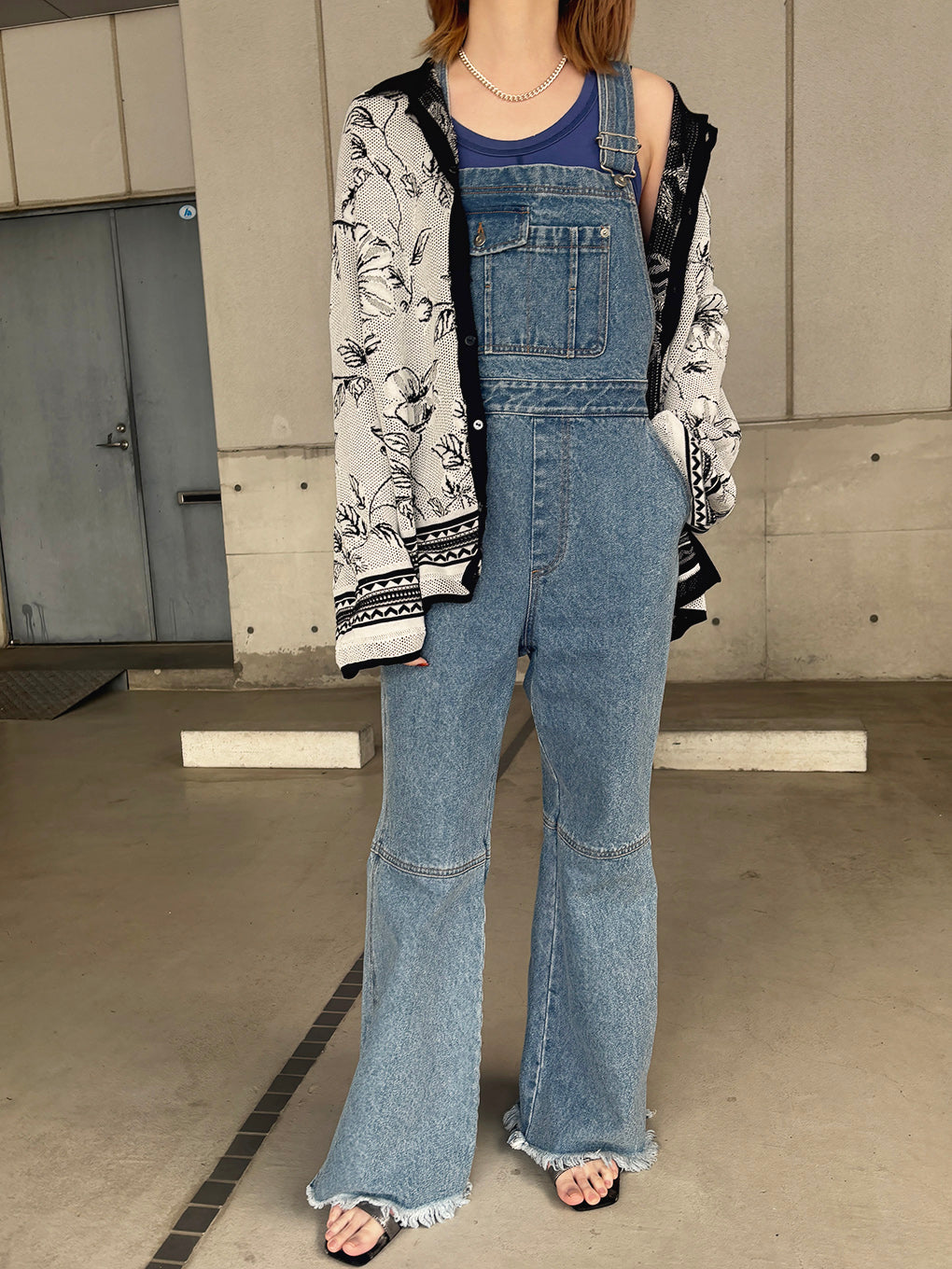 REVERSIBLE JACQUARD KNIT SHIRT