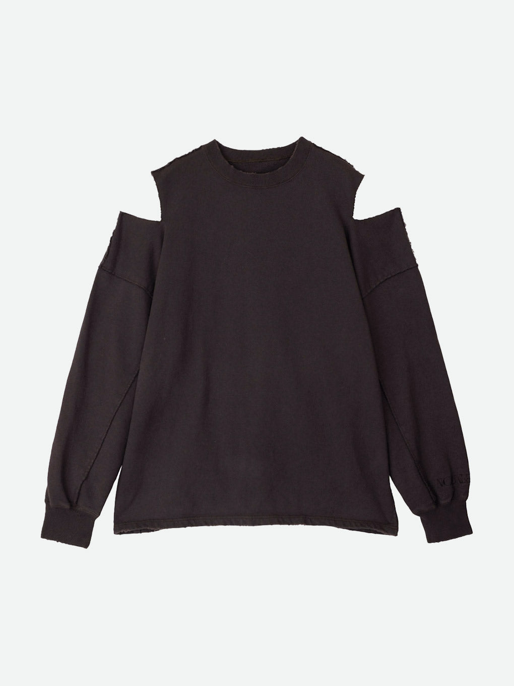 VINTAGE LIKE OFF SHOULDER SWEAT
