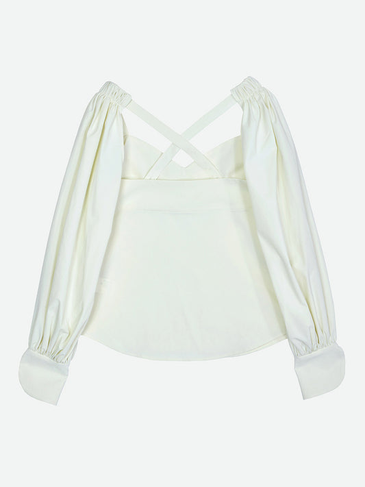 FREE SLEEVE CAMI BLOUSE