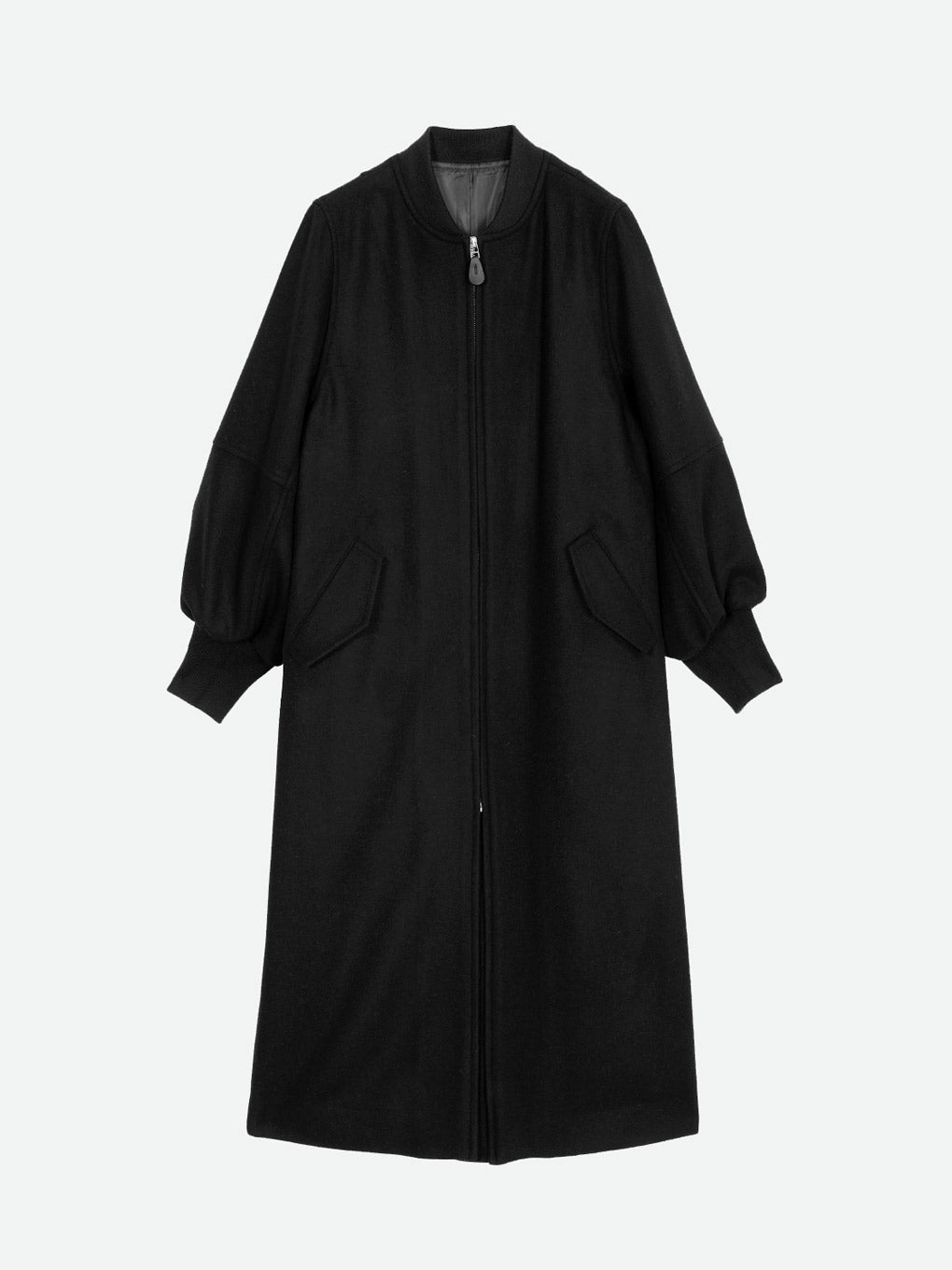 MILITARY LIKE WOOL LONG COAT