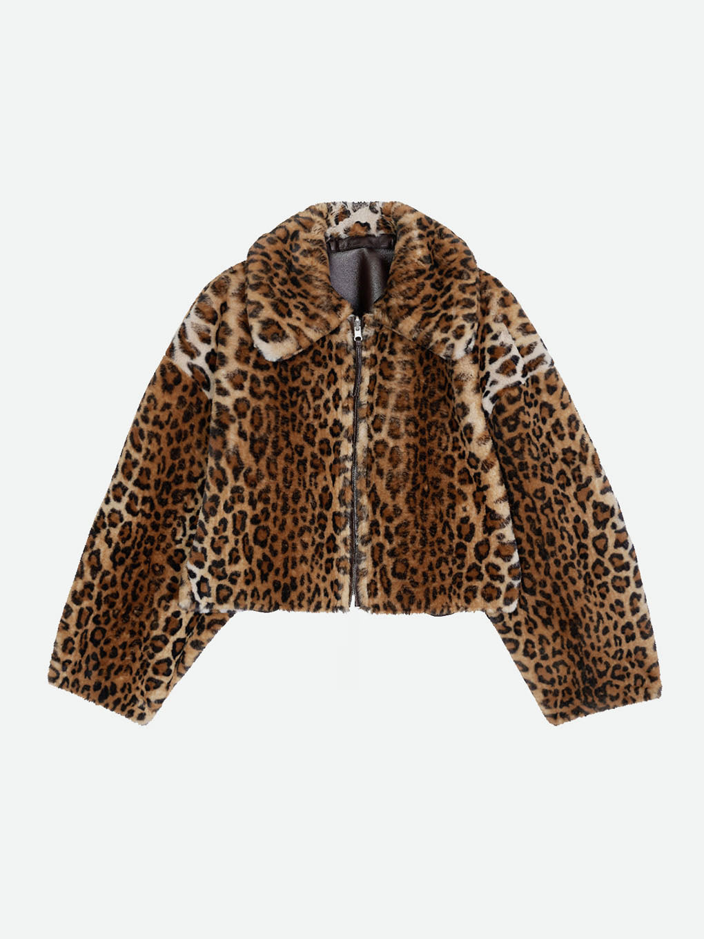 REVERSIBLE SHORT FAKE FUR JACKET NOUNLESS