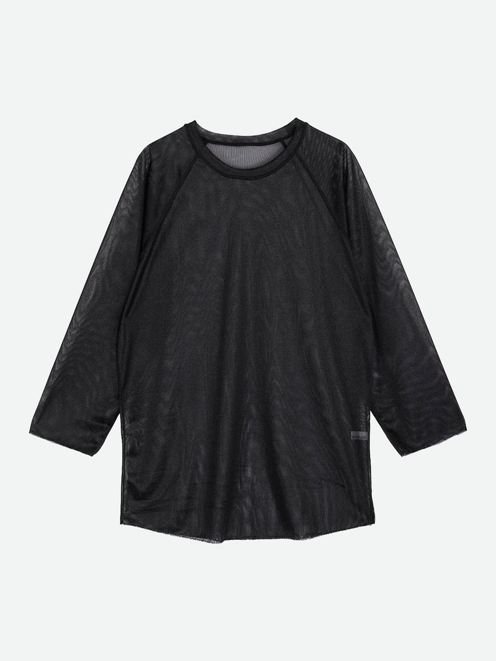 SHINY RAGLAN SLEEVE TOP – NOUNLESS