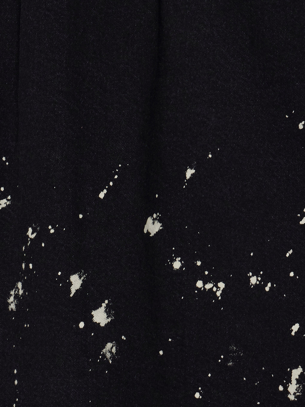 DENIM DISCHARGE PRINTHING CARGO PANTS